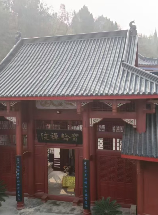 绵阳寺庙古建屋面铝瓦工程改造