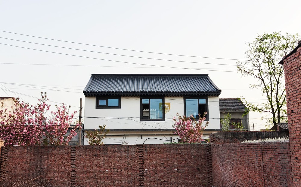 西安别墅铝合金仿古瓦安装工程